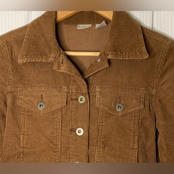 Rubbish - Light Brown Corduroy Jacket - Extra Small - Picture 3 of 7